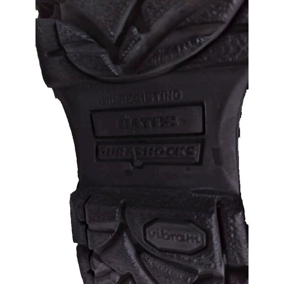 NEW Bates 1621 Men's BLACK 9 Inch US Navy Durashocks Steel Toe Boot SZ 6.0 WIDE - Picture 10 of 10